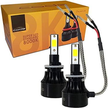 Imagem de Lampada Led H27 881 8000K 7800 Lumens TechOne Code Super LED