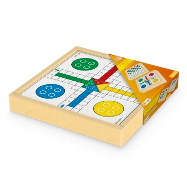 Imagem de Jogo de Damas e Ludo Junges Branco