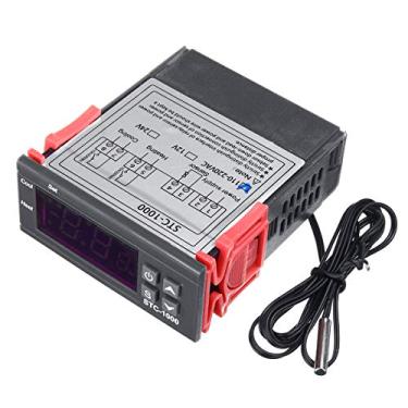 Imagem de Controlador Termostato Digital Temperatura Stc 1000 Bivolt Chocadeira Aquario Cervejeira