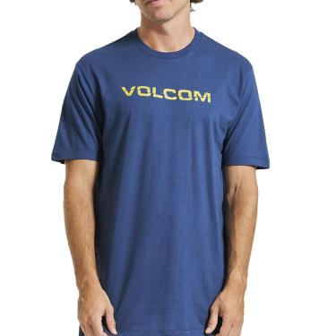 Imagem de Camiseta Volcom Ripp Euro WT23 Masculina Azul Escuro
