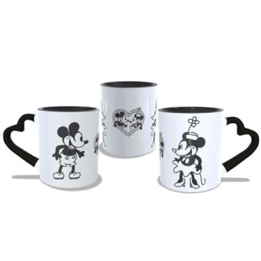 Imagem de Geek Vip, Kit 2 Canecas Casal Mickey e Minnie Steamboat Willie