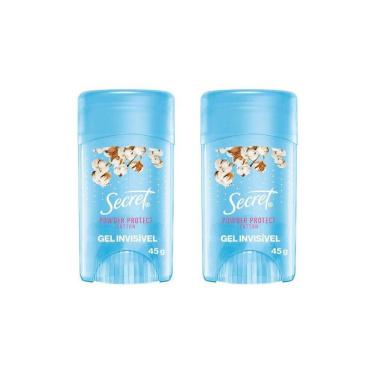 Imagem de Desodorante Secret Clear Gel Cotton 45G - Kit Com 2Un