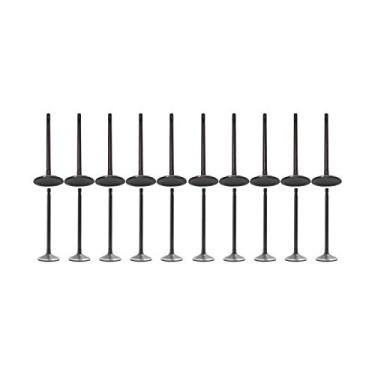 Imagem de DNJ Kit de válvula de admissão de escape para Chevrolet, GMC, Hummer, Isuzu L5 3.7L DOHC 20V EV3140 X10 IV3140 X10 IV3140 X10