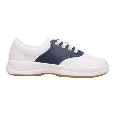 Imagem de Keds Tênis feminino School Days (criança pequena), Branco/Azul marinho, 17
