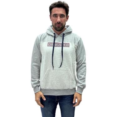 Imagem de Blusa Gangster Canguru Moletom Masculina-Masculino