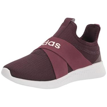 Imagem de adidas Tênis de corrida feminino Puremotion Adapt, Shadow Maroon/Shadow Maroon/Quase Pink, 42