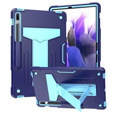 Imagem de Dteck Capa para Samsung Galaxy Tab S8 Plus/Tab S7 FE/S7+ [SM-X800/X806/T730/T736B/T970] - Capa para tablet infantil de 12,4 polegadas à prova de choque para Samsung Tab S8+ 2022/S7 FE 2021/S7 Plus