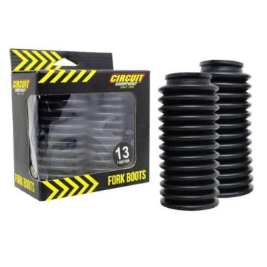 Imagem de Sanfona De Bengala Circuit 13 Dentes Preta Cg 125, Titan 150 -08, Fact