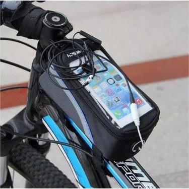 Imagem de Porta Celular Suporte Bolsa Quadro Bike Bicicleta Tamanho P - bag