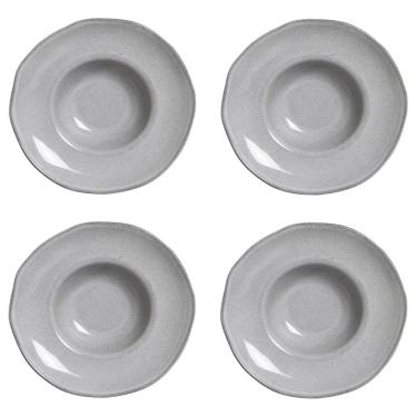 Imagem de Conjunto de Pratos para Massa/Risoto 04 Peças Orgânico Dust Porto Brasil