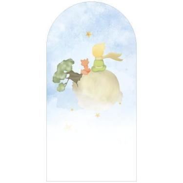 Imagem de Painel Sublimado Vertical Romano Pequeno Principe Aquarela - 080x180cm