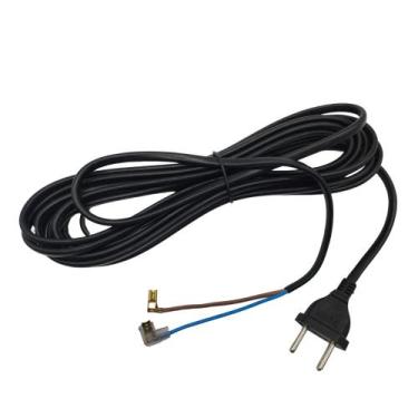 Imagem de Cabo Fio Elétrico com Luva 5M 2x1MM 2P 10A Compatível com Aspirador El