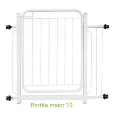Imagem de Grade De Proteção para Pet Cães Para Portas Portão de 82a92cm Regulage