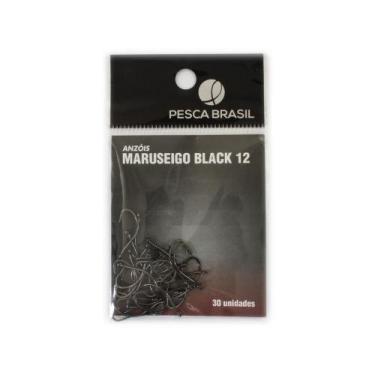 Imagem de Anzol Maruseigo Black 12  30 Unidades -  Pesca Brasil