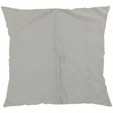 Imagem de Capa P/ Almofada Veludo Paris 43cm X 43cm - Niazitex, Prata