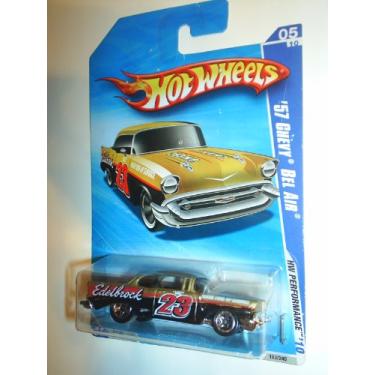 Imagem de HOT WHEELS 2010 HW PERFORMANCE GOLD/BLACK 05/10 '57 CHEVY BEL AIR