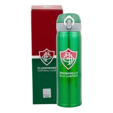 Imagem de Garrafa Fluminense Inox Squeeze Termica Oficial - Mileno, Fluminense