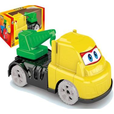 Imagem de Brinquedo Infantil Caminhão Guincho Caminhãozinho Truck - GGB Brinqued