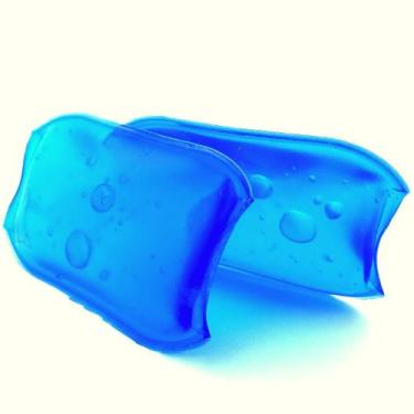 Imagem de Bolsa De Gel Pálpebras Fadiga Dor Olhos Enxaqueca Relax- Par - Della V