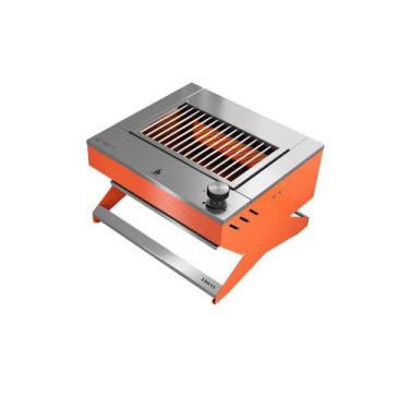 Imagem de Churrasqueira a gas DXX200 Dinoxx Grelha Uruguaia - Gás GLP, LARANJA