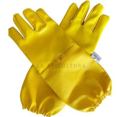 Imagem de Luvas Apicultura De Kroyal Osjuan Apicultor Abelhas KIT 2 UN, Amarelo,