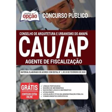 Imagem de Apostila CAU-AP- Agente de Fiscalização - Apostilas Opção