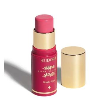Imagem de Eudora Blush Stick Daily Rosa Niina Secrets 5g