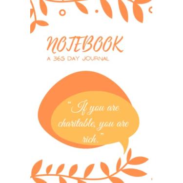 Imagem de notebook: journal for women to write in, college rolled lined paper, A365 pages for journaling