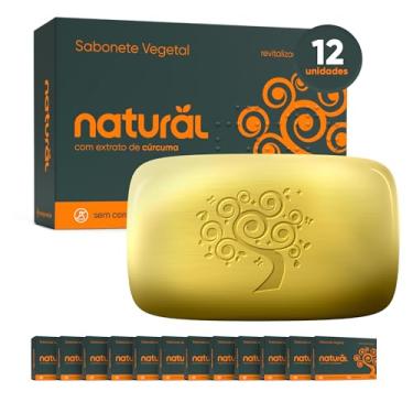 Imagem de NATURAL - Combo Sabonete Cúrcuma Kit com 12 unidades