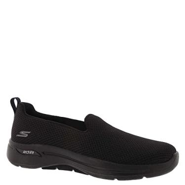 Imagem de Skechers Tênis feminino Skechers GOwalk Arch Fit Grateful, Preto, 6.5