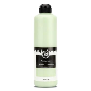 Imagem de Tinta para móveis LM 750 ml – Verde sálvia – | Tinta para móveis internos e externos de alta cobertura | Sem necessidade de lixamento | Baixo odor | Uso de armário de cozinha e móveis de madeira