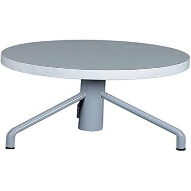 Imagem de Base de Mesa para Modelagem e Pintura em Cerâmica, Cinza, ø 20 cm, Trident