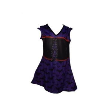 Imagem de Fantasia Roupa Infantil Vestido Bruxinha - Bililika, Roxo, G