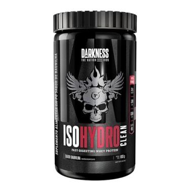 Imagem de DARKNESS Iso Hydro Clean Sabor Baunilha - Whey Protein de Alta Digestibilidade - Complemento Proteico - Aumento de Força e Recuperação Muscular - Baixo Teor de Sódio - 900g