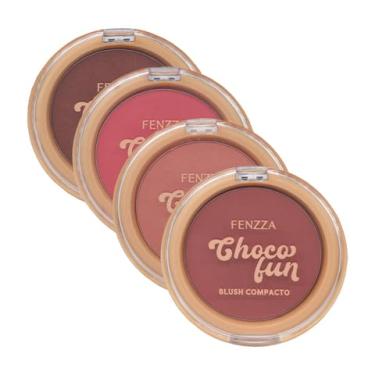 Imagem de Blush Compacto Choco Fun Cor Ruby