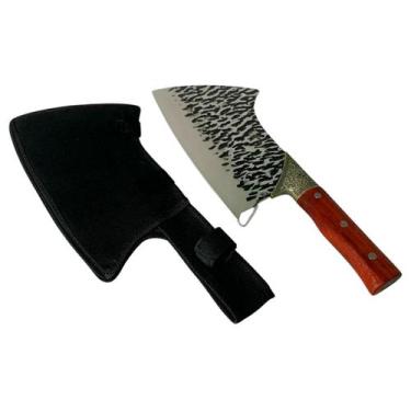 Imagem de Cutelo Artesanal Linha Damasco Lâmina N9 Aço Inoxidável - Só qualidade