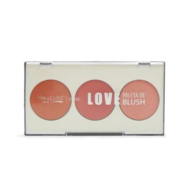 Imagem de Paleta de Blush Cor 03 Max Love 10g (720515) - World Make e Acessorios