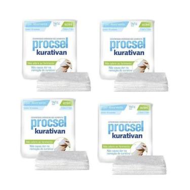 Imagem de Compressa Cirúrgica Estéril Kurativan Não Aderente c/40 Unidades