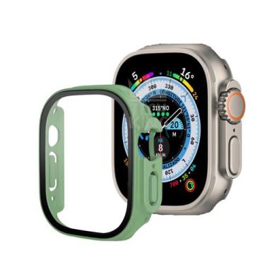 Imagem de case aple watch ultra 49mm acrilico com tela vidro temperado - TECH KI