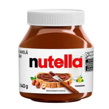 Imagem de Creme de Avelã Nutella 140g Ferrero