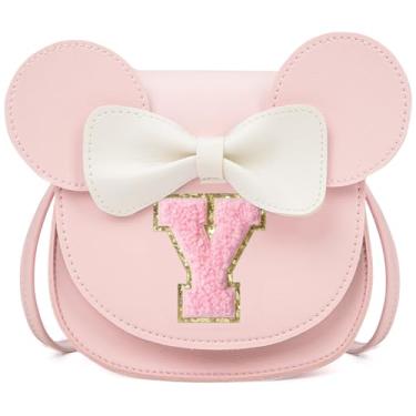 Imagem de OYLOLA Presentes de aniversário para meninas de 3, 4, 5, 6, 7 e 8 anos, bolsa infantil para meninas pequenas, presente para meninas, Rosa-rosa, Y