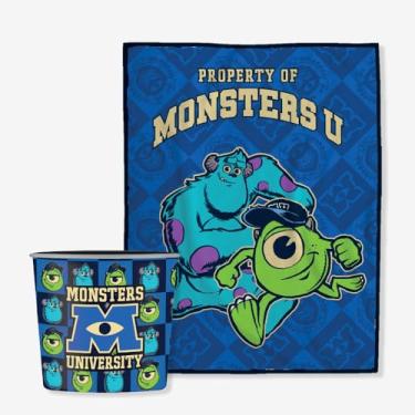 Imagem de Kit Manta Com Balde Monstros SA - Disney