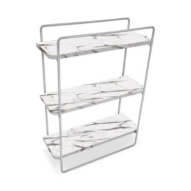 Imagem de Prateleira de Parede Decorativa Corsari - prata/vulcano