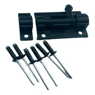 Imagem de Trinco Ferrolho Para Aluminio E Madeira Com Nota Fiscal - la plata, Pr