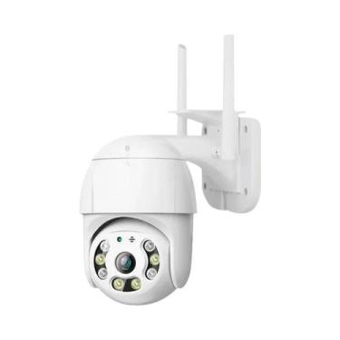 Imagem de Câmera PTZ Sem Fio 4K 8MP HD 1080P Color Night Vision Outdoor Wifi IP 