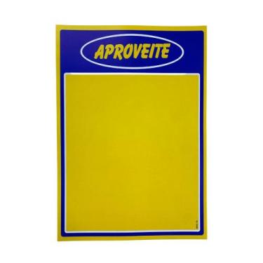 Imagem de Cartaz Oferta Aproveite A4 21x30cm Papel Duplex 100 unidades - Casa Do