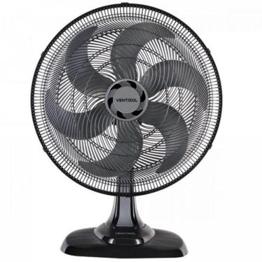 Imagem de Ventilador de Mesa 50cm Turbo6 6 Pás Preto Ventisol