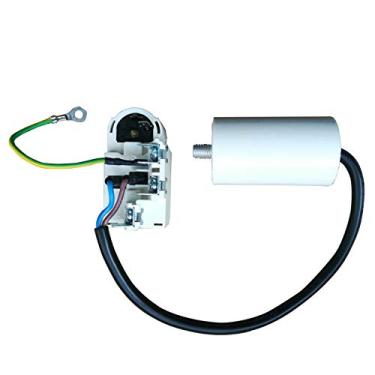 Imagem de XHSESA Relé de compressor TY-QZ-108 para iniciantes de geladeira com capacitor de 4,5 UF para geladeira Haier