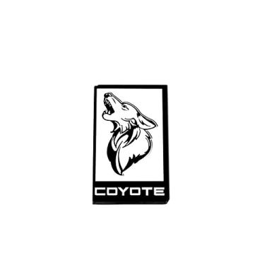 Imagem de - Emblema Coyote Estilo Gt350 (Branco)