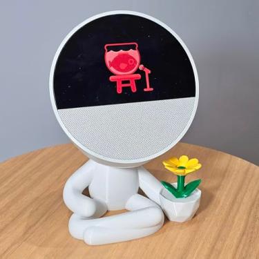 Imagem de Suporte Alexa Echo SPOT. Tema Robert Flores e Outros - Presente, decoração, stand de mesa, música